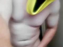 Enthousiasteling, Grote lul, Grappig, Homo, Masturbatie, Rijpe lesbienne, Schreeuwen, Alleen