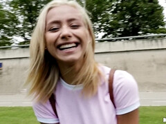 Culo, Rubia, Europeo, Latina, Dinero, Al aire libre, Pov, Realidad