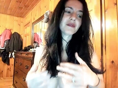 素人, デカチン, デカパイ, 茶髪の, イく瞬間, ハードコア, オナニー, 淫乱熟女