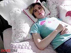 DevilsTGirls college Trans Girls bang Each Other In A 3some Before Going Out Clubbing