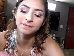 お尻, フェラチオ, 茶髪の, バック, ラティーナ, なめる, 自然山雀, ピアス