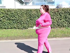 Wohlbeleibte schöne frauen, Fetisch, Sporthalle, Öffentlich