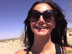 James Deen & Ava Addams go wild in the middle of the desert - HD Porn Action!