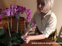 Erótico, Penetracion con dedos, Hd, Masturbación, Maduro, Solo, Medias largas, Calientapollas