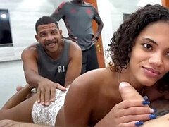 お尻, ブラジル, 浮気する, 指いじり, 異人種間, ラティーナ, オーガズム, ラフ