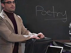 In den arsch, Blasen, Schwul, Hardcore, Büro, Jungendliche (18+), Flotter dreier, Titten