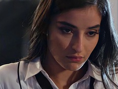 Анальный секс, Минет, Брюнетки, Сперма на лице, Пальцем, Каблуки, Наездница