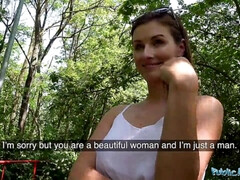 Femme couguar, Tchèque, Petite amie, Hard, Hd, De plein air, Public, Réalité
