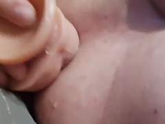 Enthousiasteling, Anaal, Seksspeelgoed, Handbeurt, Masturbatie, Shemale, Alleen, Speelgoed