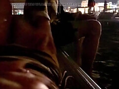 Grote lul, Handbeurt, Gigantische lul, Naakt, Nudist, Gezichtspunt, Openbaar, Bekijker