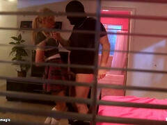 Hooded inruder binds and screws schoolgirl (Mark Davis, Kaylee Hilton)