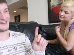 素人, ブロンド, フェラチオ, 彼氏, バック, ハードコア, 自家製, 小柄