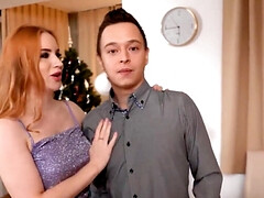 Gros seins, Sucer une bite, Cocu, Européenne, Hd, Réalité, Rousse roux, Suçant