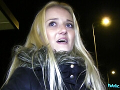 Amateur, Blonde, Sucer une bite, Éjaculer dans la bouche, Masturbation, De plein air, Pov, Public