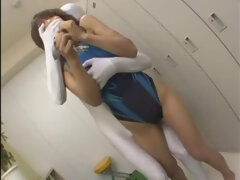 Amazing Japanese girl Natsuki Ando, Tomoka Nozawa, Maimi Arakawa in Hottest Big Tits, Changing Room JAV scene