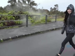 黒人, 彼女, アウトドア, ハメ撮り, 剃毛, 喫煙, おもらし, オッパイの