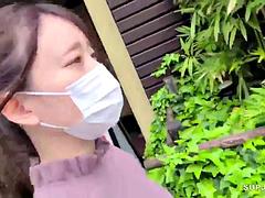 アナル, アジア人, 美女, デカパイ, フェラチオ, 中出し, 日本人, オッパイの