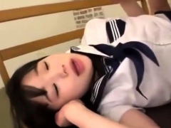 Asiático, Japonés, Medias largas, Adolescente, Uniforme