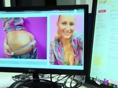 素人, ブロンド, フェラチオ, 浮気する, チン, Hd, 旦那, スペイン人