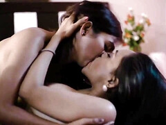 Gros seins, Doigter, Indienne, Lesbienne