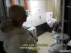 Mooi, Blond, Stel, Hondjeshouding, Moeder, Stiefmoeder, Zuigen, Tatoeage