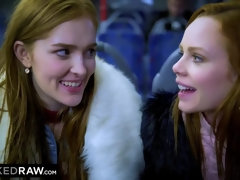 Tir de sperme, Queue, Léchez, Lingerie, Actrice du porno, Chatte, Rousse roux, Nénés