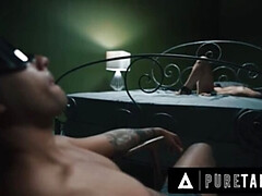 Gros seins, Bondage, Gorge profonde, Queue, Chatte, Réalité, Rugueux, Attachée