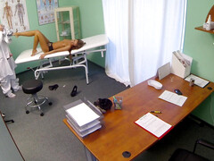 Amateur, Salle de bains, Médecin, Doigter, Infirmière, Bureau, Uniforme, Voyeur