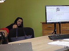 お尻, 茶髪の, 淫乱熟女, 母, お金, オマンコ, 義母, ティーン