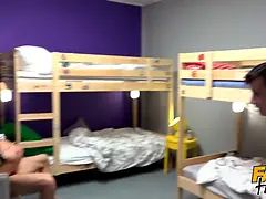 18, フェラチオ, イく瞬間, Hd, ラティーナ, オーガズム, 三人