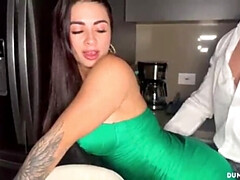 Verga grande, Tetas grandes, Madura, Enorme, Besar, Latina, Maduro, Tetas