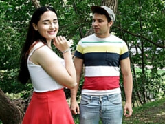 黒人, フェラチオ, 茶髪の, バック, 指いじり, 手コキする, ストッキング, ティーン