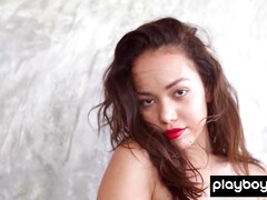 Asiatique, Nana, Brunette brune, Hd, Petite femme, Chatte, Rasée, Maigrichonne