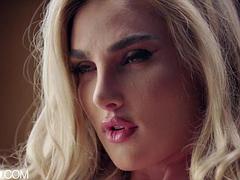 Nana, Blonde, Doigter, Lesbienne, Léchez, Lingerie, Jouets