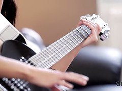 18, 茶髪の, チェコ, 爸, 指いじり, Hd, なめる, ティーン