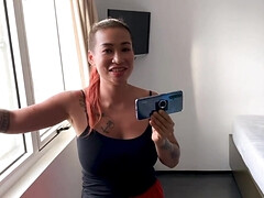 Asiático, Mamada, Gordita, Semen en la boca, Filipina, Interracial, Pelirrojo, Tetas