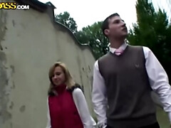 Grosser schwanz, Blondine, Hd, Pov, Jungendliche (18+), Flotter dreier