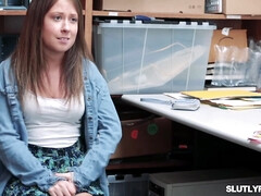 Arsch, Grosser arsch, Grosser schwanz, Hundestellung, Fingern, Brille, Büro, Muschi