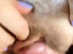 素人, 毛深い, オナニー, 乳首