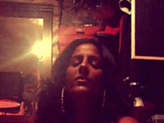 Amateur, Noir ébène, Femme dominatrice, Fétiche, Branlette thaïlandaise