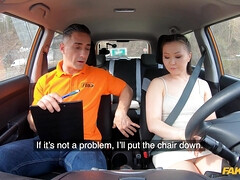 素人, 車, チン, ヨーロピアン, キス, 自然山雀, アウトドア, オマンコ