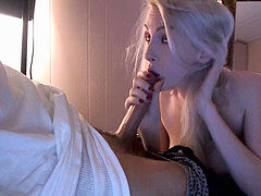blow-job From A lean blond GF