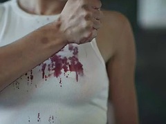 フェラチオ, カップル, エロティック, 露出狂, 手コキする, キス, 妻