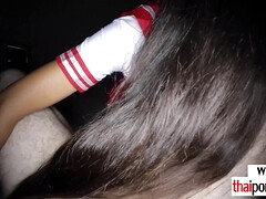 Asiatique, Grosse bite, Sucer une bite, Brunette brune, Hd, Massage, Maigrichonne, Adolescente