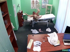 Enthousiasteling, Zwart, Sperma, Schattig, Arts, Kantoor, Kut duiken, Uniformpje