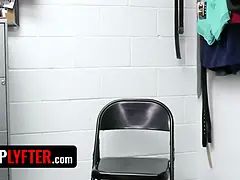 Shoplyfter - glorious blond young let lp officer fuck her in exchange for her freedom