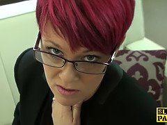 Madura, Madres para coger, Coño, Realidad, Pelirrojo, Medias largas