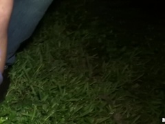 Outdoor Threesome with Two Hot Chicks