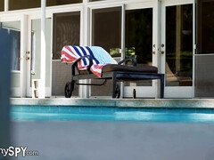 BEEN CAUGHT STEALING! Slutty Nanny Lets Boss Empty Balls Inside Her To Stay Employed