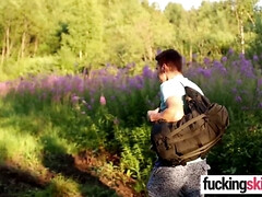 素人, フェラチオ, 手コキする, Hd, なめる, アウトドア, ガリガリ, 締まりの良い